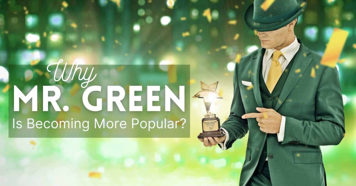 Почему онлайн-казино Mr. Green становится все более популярным