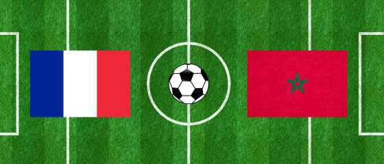 Полуфиналы чемпионата мира по футболу FIFA 2022 — Франция — Марокко