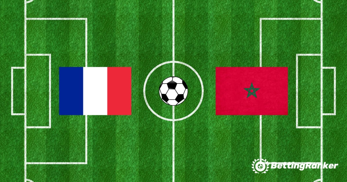 Полуфиналы чемпионата мира по футболу FIFA 2022 — Франция — Марокко